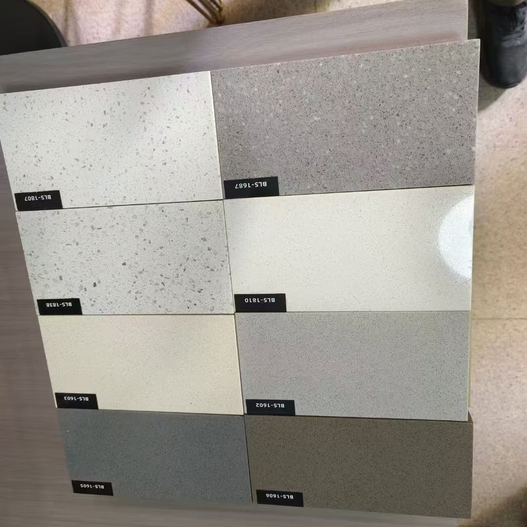 Complete cool neutral quartz colour card